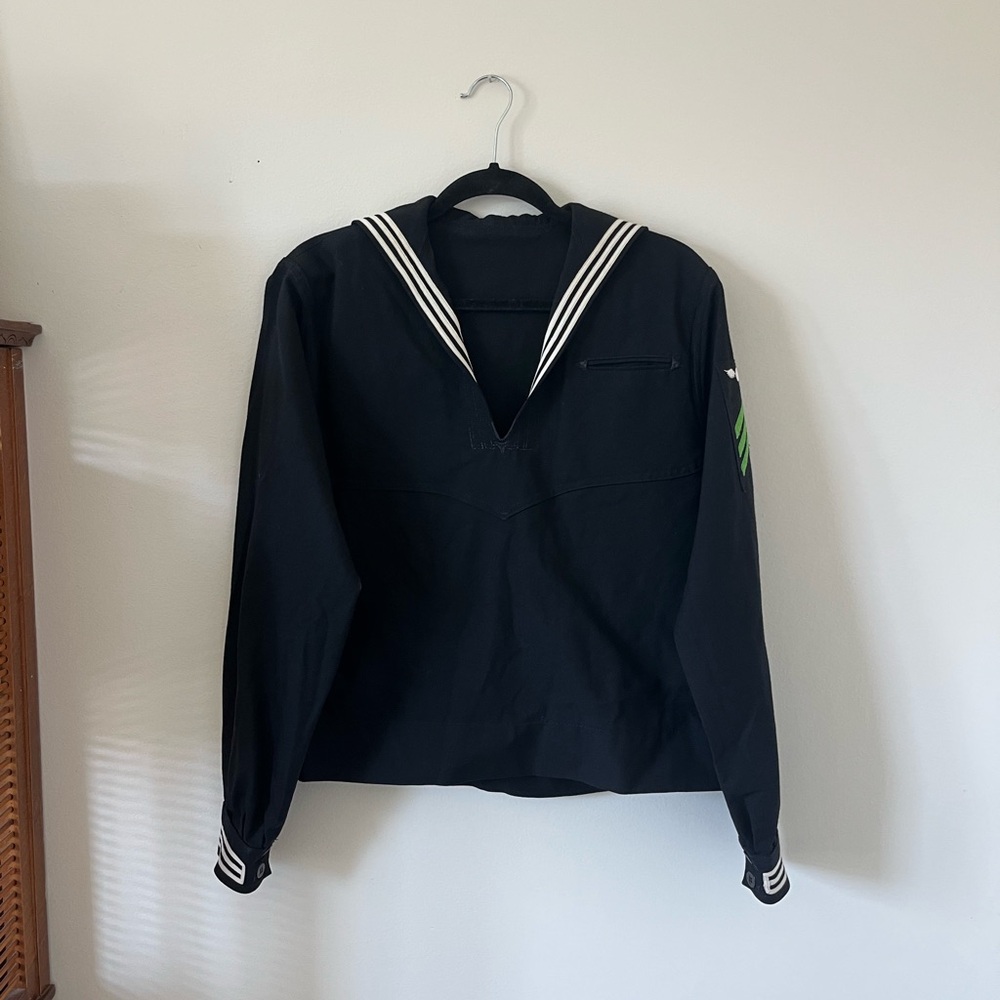 Black / Navy Blue Sailor Shirt